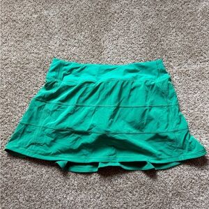 Lululemon Green Athletic Skort